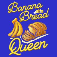 Banana Bread Queen Baking Vegan Baker Gift Tall T-Shirt
