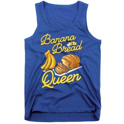 Banana Bread Queen Baking Vegan Baker Gift Tank Top