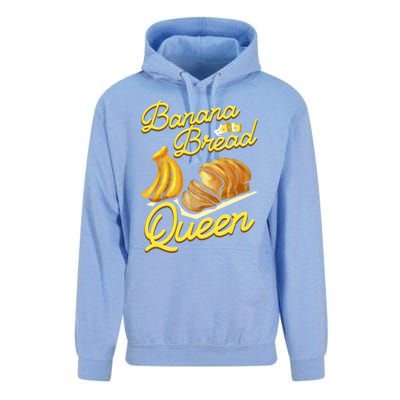 Banana Bread Queen Baking Vegan Baker Gift Unisex Surf Hoodie