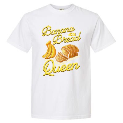 Banana Bread Queen Baking Vegan Baker Gift Garment-Dyed Heavyweight T-Shirt