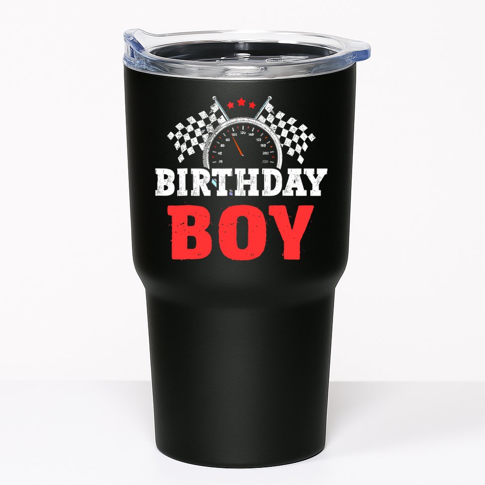 Birthday Boy Race Car Racing Car Driver Birthday Crew Tumbler