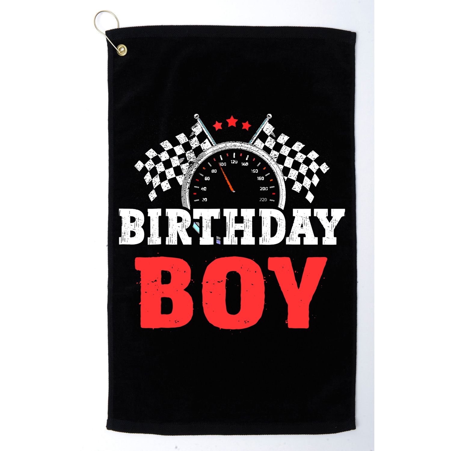 Birthday Boy Race Car Racing Car Driver Birthday Crew Golf Towel
