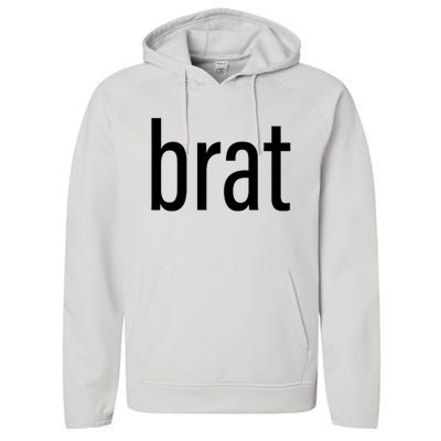 Brat Performance Fleece Hoodie