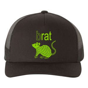 Brat B Rat Mouse Funny Apparel Yupoong Adult 5-Panel Trucker Hat