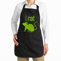 Brat B Rat Mouse Funny Apparel Apron