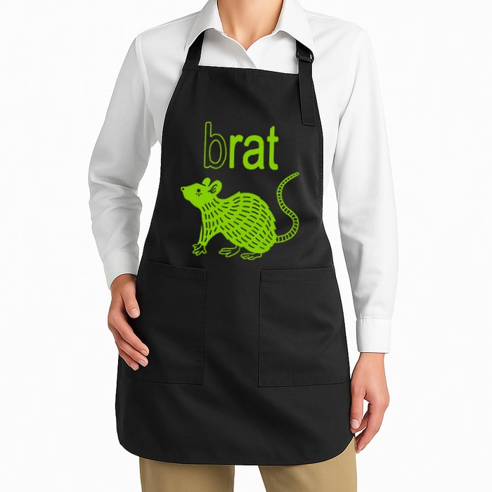 Brat B Rat Mouse Funny Apparel Apron