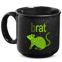 Brat B Rat Mouse Funny Apparel 15oz Campfire Ceramic Mug
