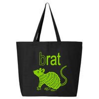 Brat B Rat Mouse Funny Apparel 25L Jumbo Tote