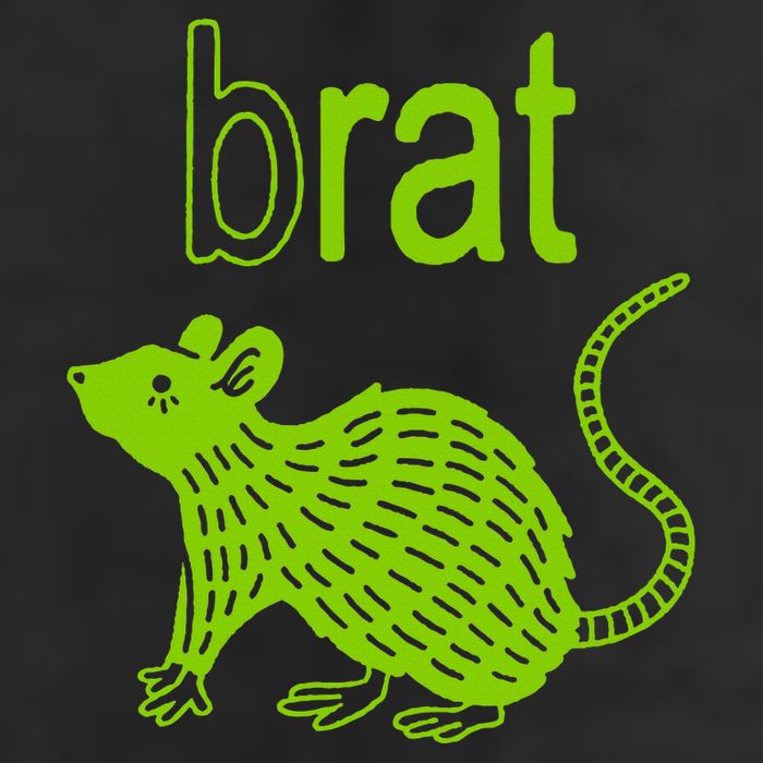 Brat B Rat Mouse Funny Apparel Golf Towel