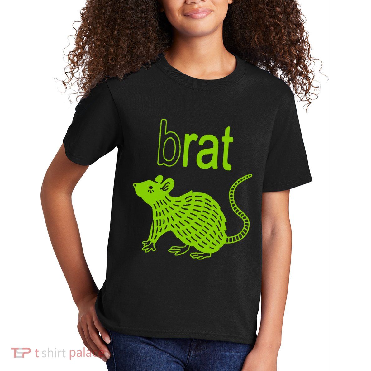 Brat B Rat Mouse Funny Apparel Kids T-Shirt