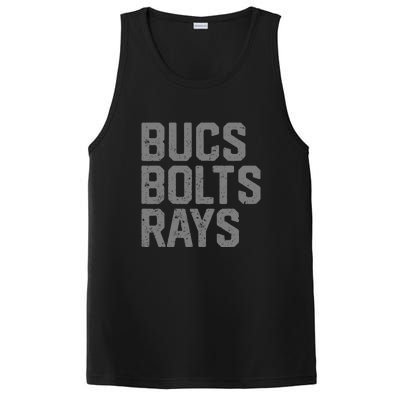 Bucs & Bolts & Rays PosiCharge Competitor Tank