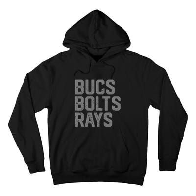 Bucs & Bolts & Rays Tall Hoodie