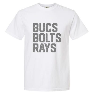 Bucs & Bolts & Rays Garment-Dyed Heavyweight T-Shirt