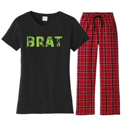 Brat Women's Flannel Pajama Set