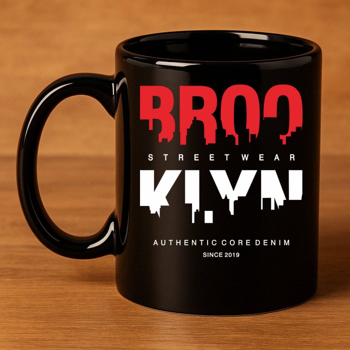Brooklyn 11oz C Handle Ceramic Mug