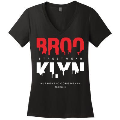 Brooklyn Women's V-Neck T-Shirt