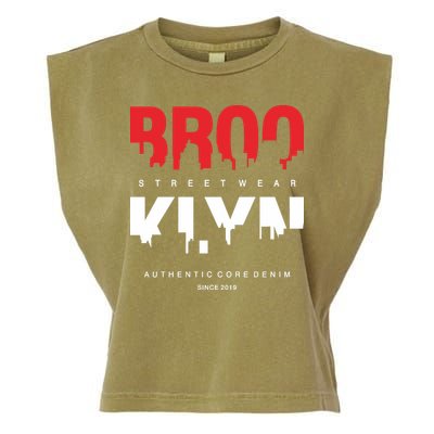 Brooklyn Garment-Dyed Women's Muscle Tee