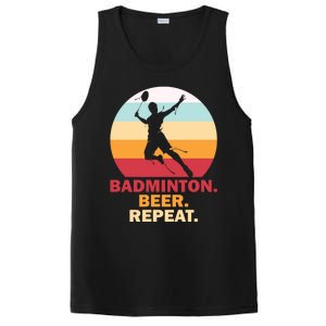 Badminton Beer Repaet Badminton Cool Gift PosiCharge Competitor Tank