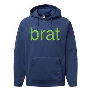 Brat Performance Fleece Hoodie