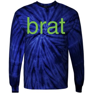 Brat Tie-Dye Long Sleeve Shirt