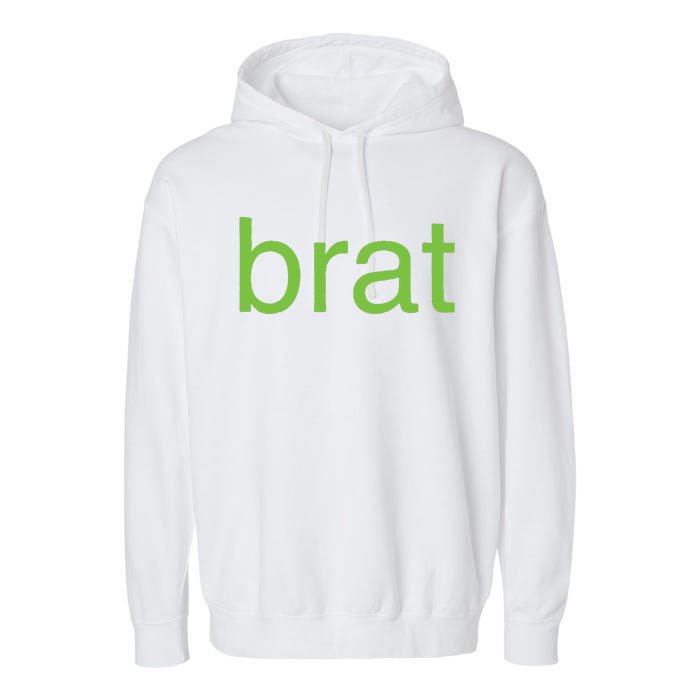 Brat Garment-Dyed Fleece Hoodie