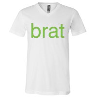 Brat V-Neck T-Shirt