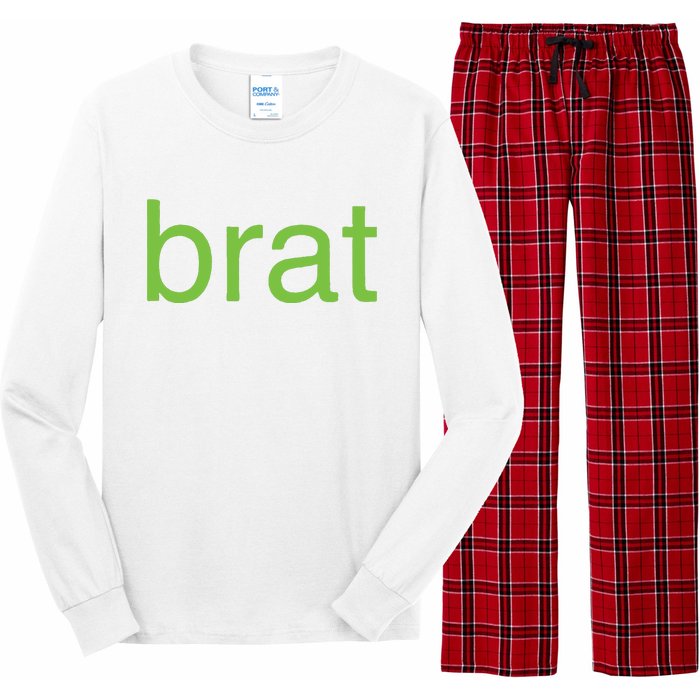 Brat Long Sleeve Pajama Set