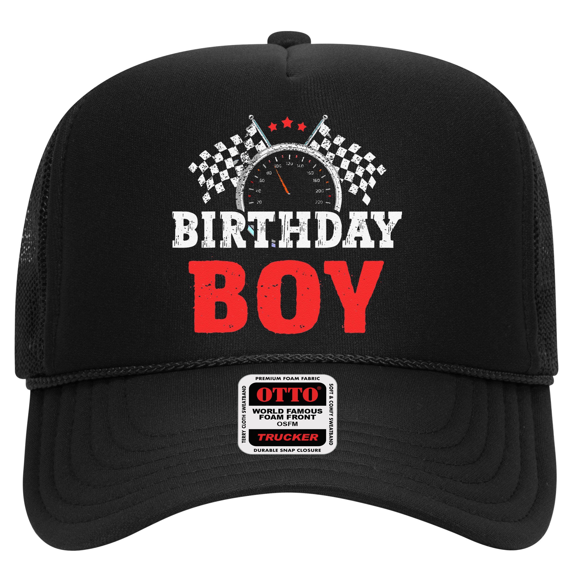 Birthday Boy Race Car Racing Car Driver Birthday Crew Hat