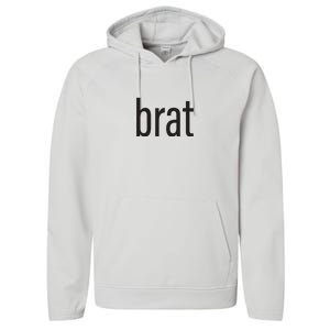 Brat Performance Fleece Hoodie