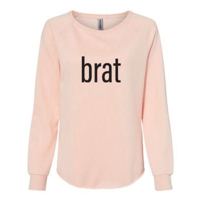 Brat Womens California Wash Sweatshirt