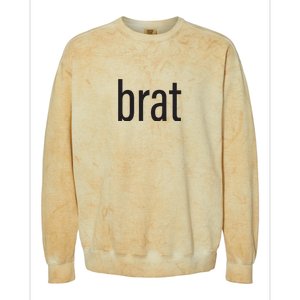 Brat Colorblast Crewneck Sweatshirt