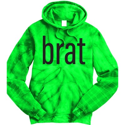 Brat Tie Dye Hoodie