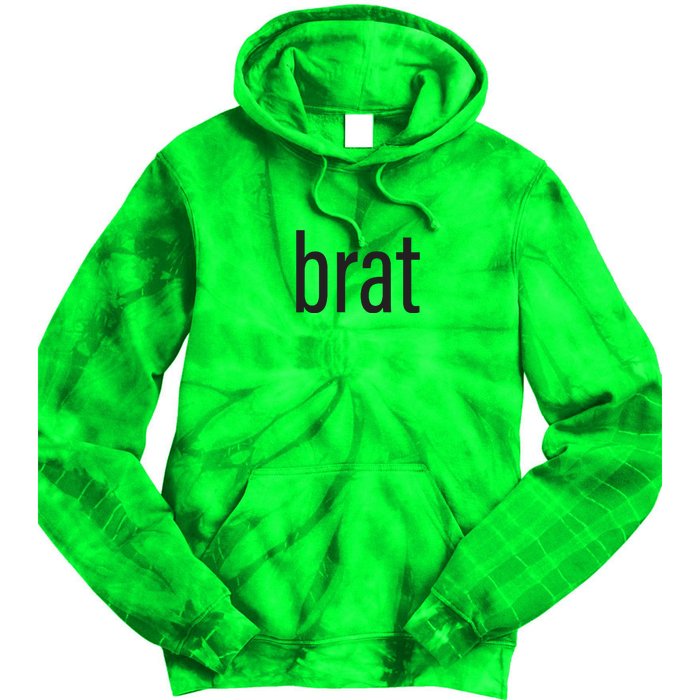 Brat Tie Dye Hoodie