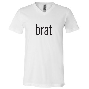 Brat V-Neck T-Shirt