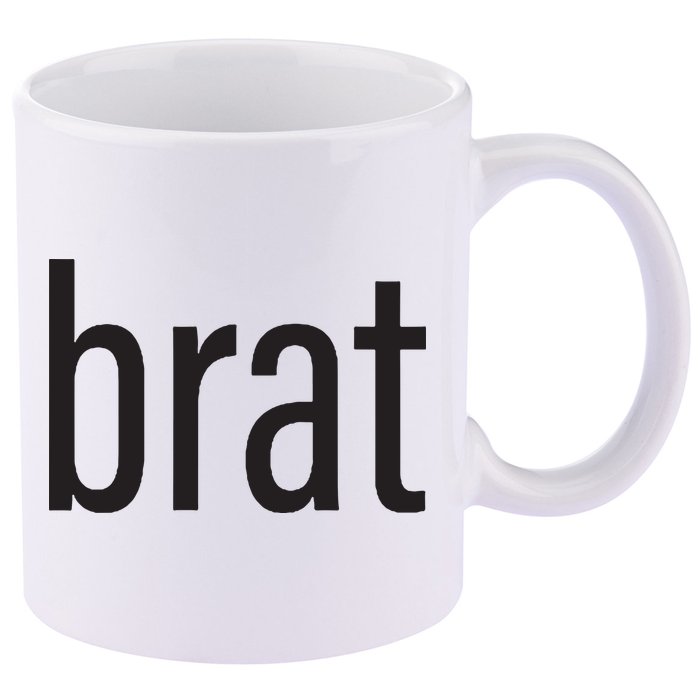Brat 11oz C Handle Ceramic Mug
