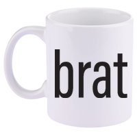 Brat 11oz C Handle Ceramic Mug