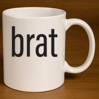 Brat 11oz C Handle Ceramic Mug