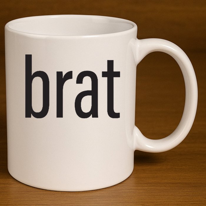 Brat 11oz C Handle Ceramic Mug
