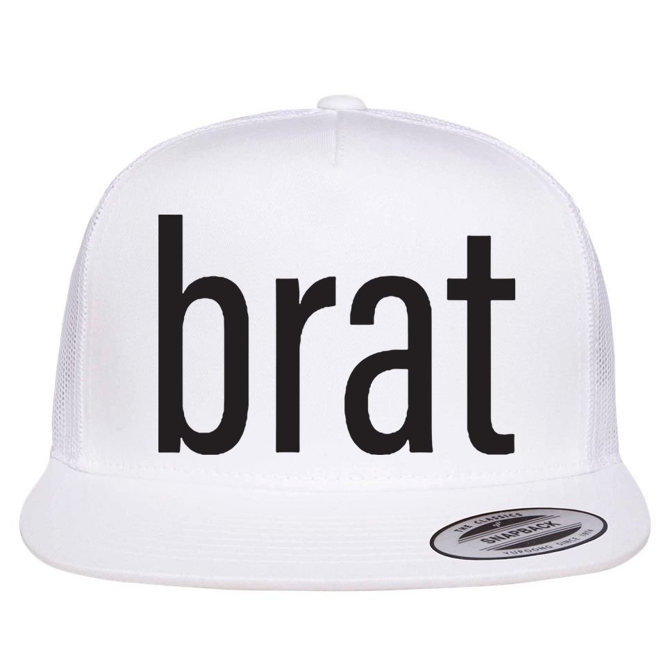Brat Flat Bill Trucker Hat