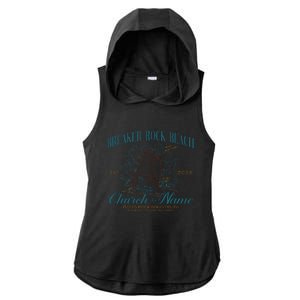 Benutzerdefinierte Breaker Rock Beach Vbs 2024 Ladies PosiCharge Tri-Blend Wicking Draft Hoodie Tank