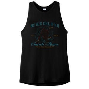 Benutzerdefinierte Breaker Rock Beach Vbs 2024 Ladies PosiCharge Tri-Blend Wicking Tank