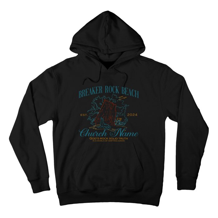 Benutzerdefinierte Breaker Rock Beach Vbs 2024 Hoodie