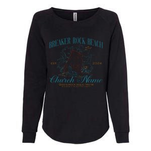 Benutzerdefinierte Breaker Rock Beach Vbs 2024 Womens California Wash Sweatshirt