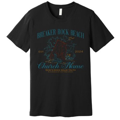 Benutzerdefinierte Breaker Rock Beach Vbs 2024 Premium T-Shirt