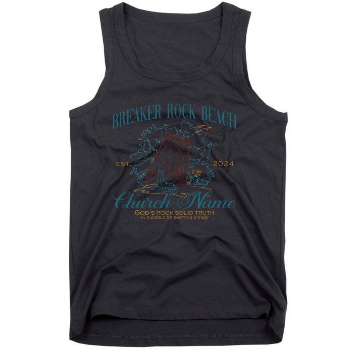 Benutzerdefinierte Breaker Rock Beach Vbs 2024 Tank Top