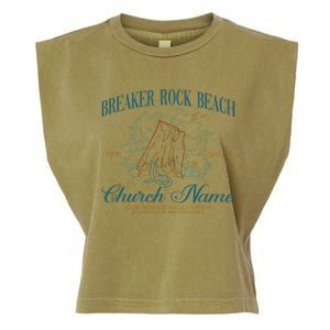 Benutzerdefinierte Breaker Rock Beach Vbs 2024 Garment-Dyed Women's Muscle Tee