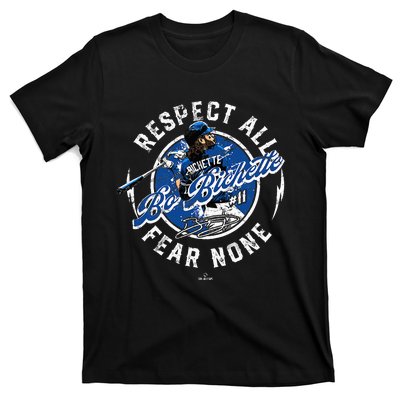 Bo Bichette Respect All Fear None Toronto Canada T-Shirt