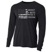 Brisket Butts Ribs And Freedom Bbq Cooling Performance Long Sleeve Crew