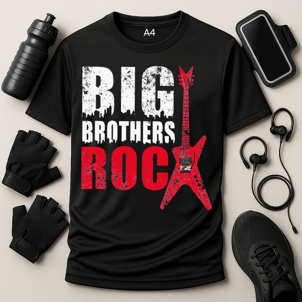 Big Brothers Rock Cooling Performance Crew T-Shirt