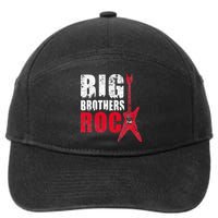 Big Brothers Rock 7-Panel Snapback Hat